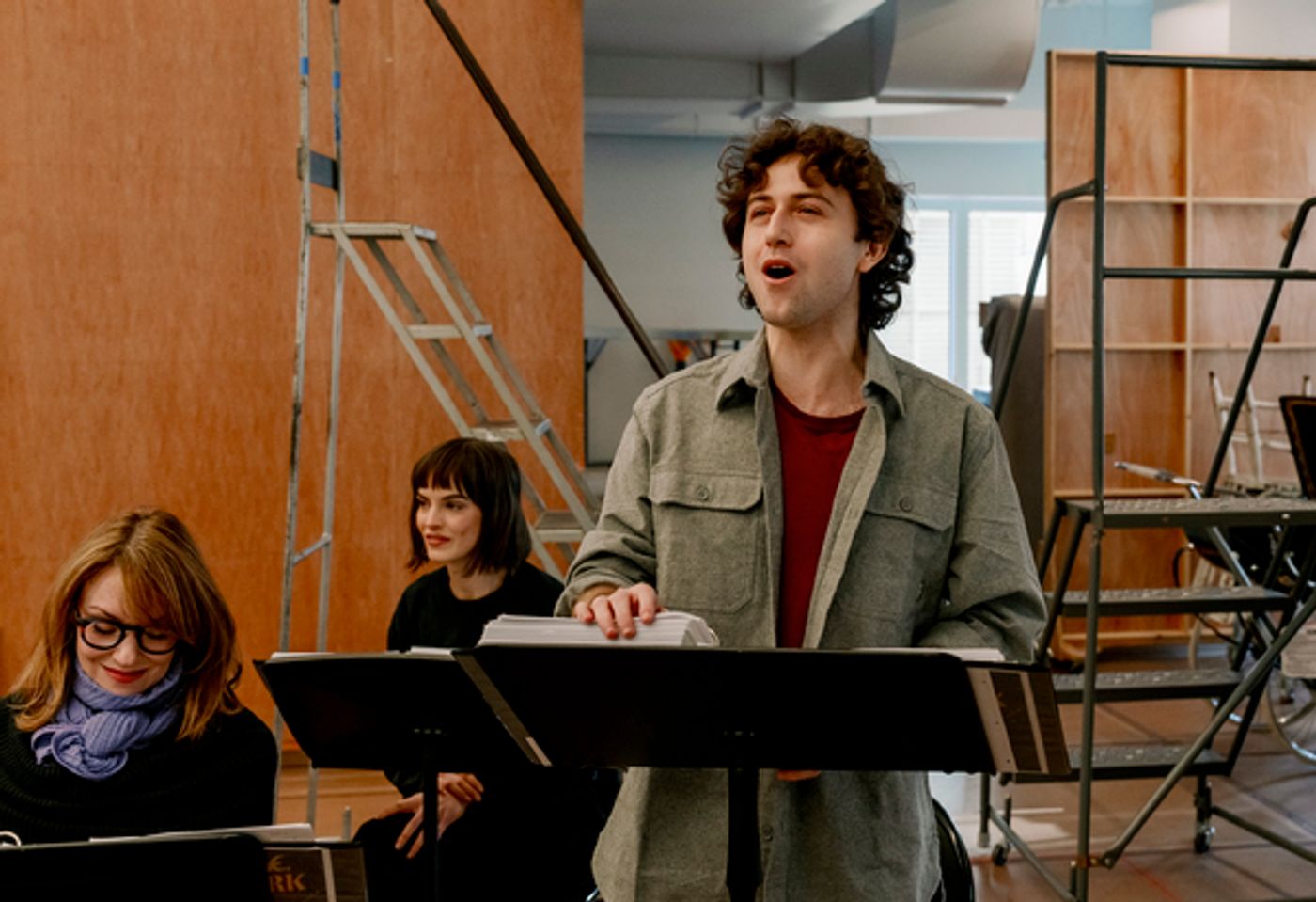 Photos/Video: Go Inside Rehearsals for NEW YORK, NEW YORK  Image
