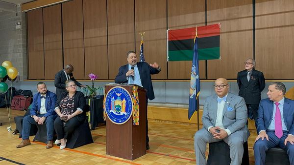 Photos: NYC Mayor Eric Adams, Edward W. Hardy And More At Eddie Gibbs' BLACK HISTORY MONTH CELEBRATION & INAUGURATION Photos: NYC Mayor Eric Adams, Edward W. Hardy And More At Eddie Gibbs' BLACK HISTORY MONTH CELEBRATION & INAUGURATION Image