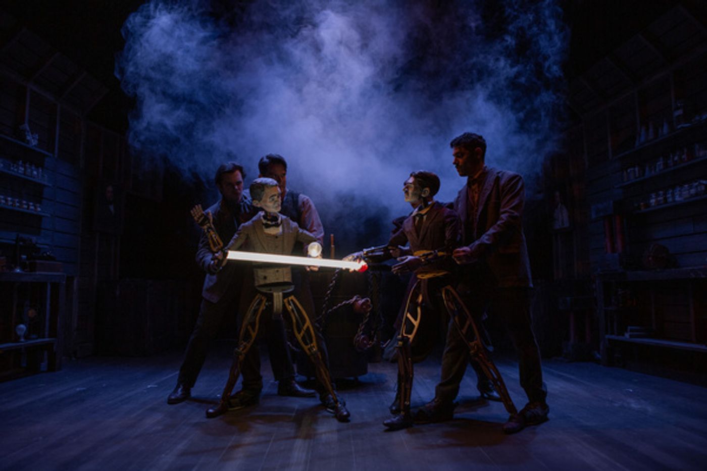 Photos: First Look At TESLA VS EDISON At The Center For Puppetry Arts  Image