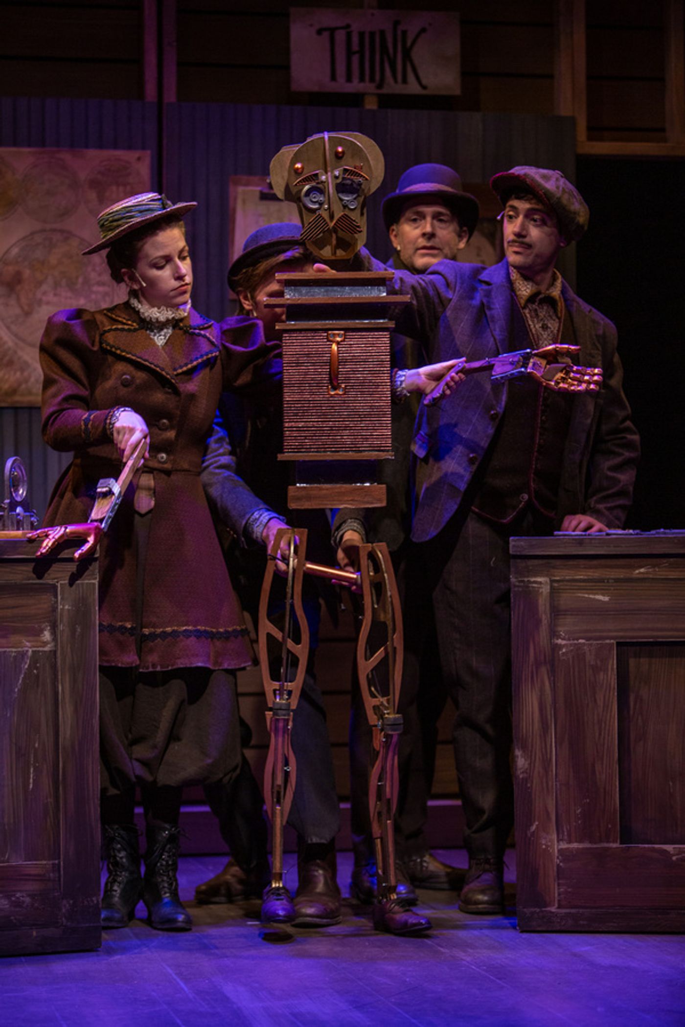 Photos: First Look At TESLA VS EDISON At The Center For Puppetry Arts  Image
