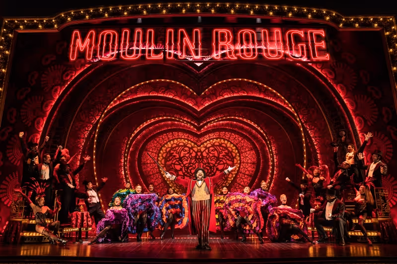 Review: MOULIN ROUGE!: THE MUSICAL Makes Audiences Roar with Delight Night After Night at The Hobby Center Image