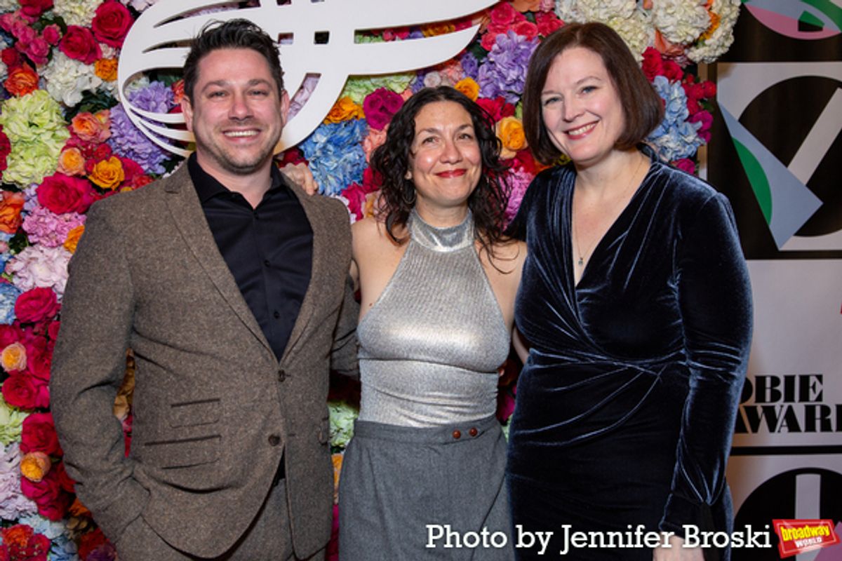 Jared Mezzocchi, Sarah Gancher, Elizabeth Williamson at 