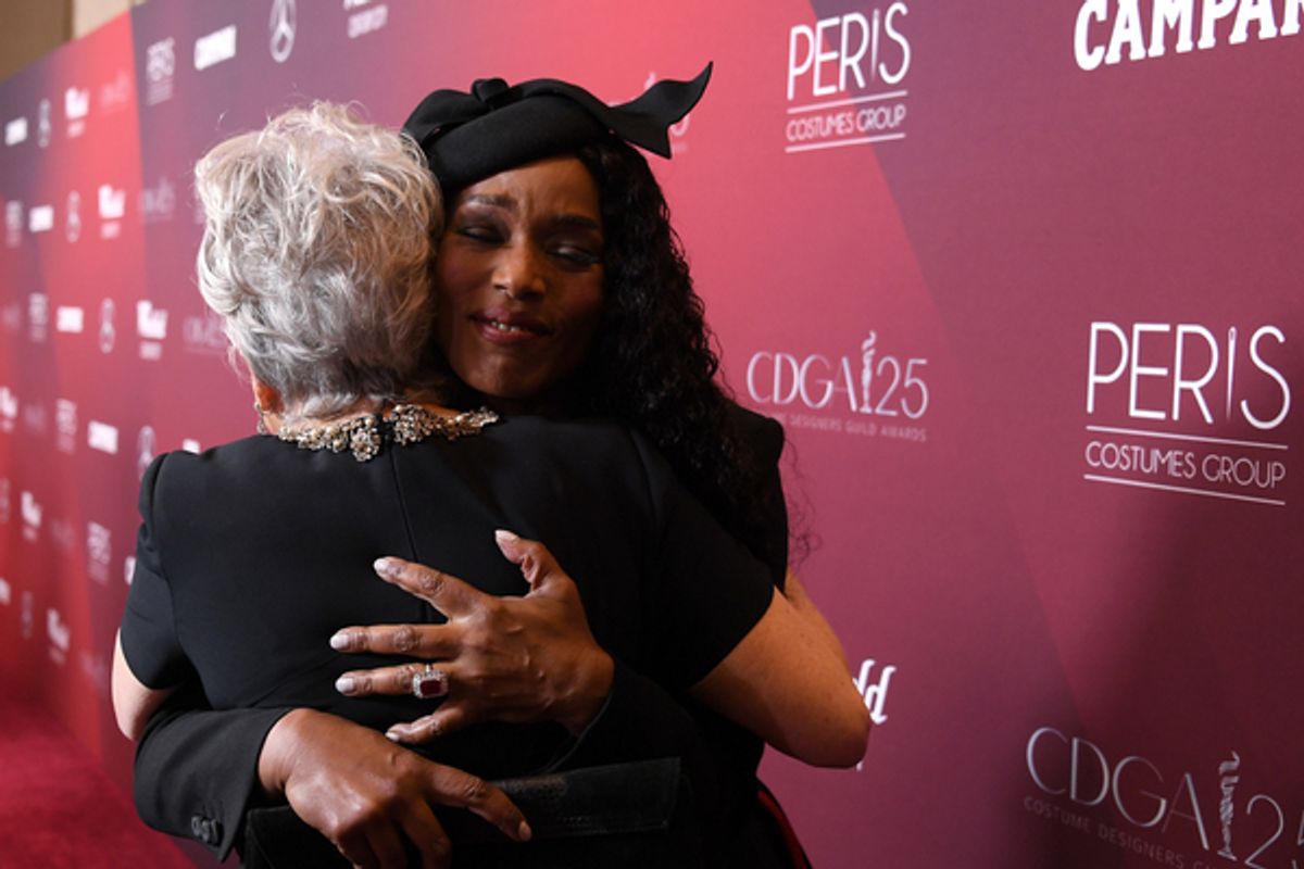 Bette Midler and Angela Bassett at 