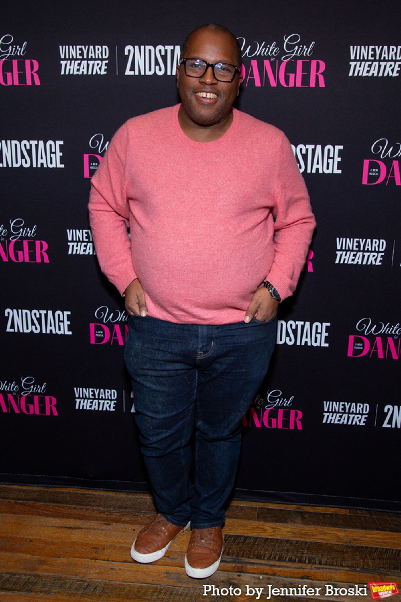 Photos: The Company of WHITE GIRL IN DANGER Meets the Press  Image