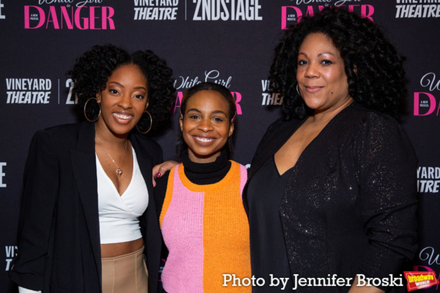 Photos: The Company of WHITE GIRL IN DANGER Meets the Press  Image