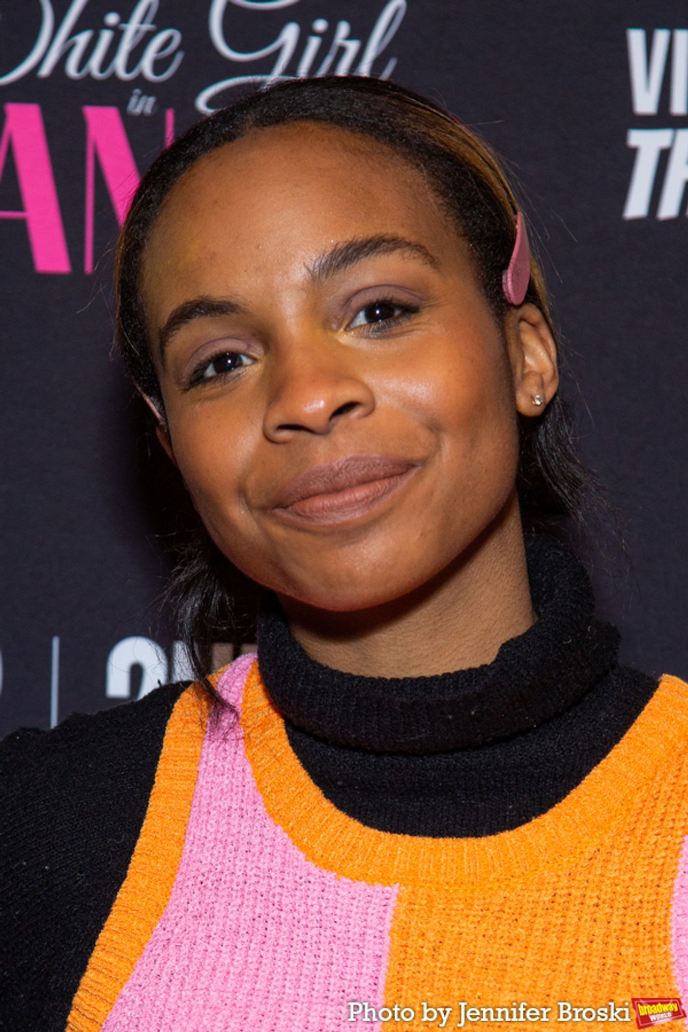 Photos: The Company of WHITE GIRL IN DANGER Meets the Press  Image