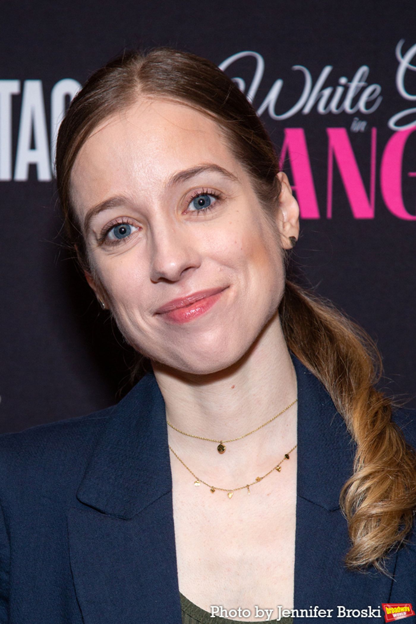 Photos: The Company of WHITE GIRL IN DANGER Meets the Press  Image