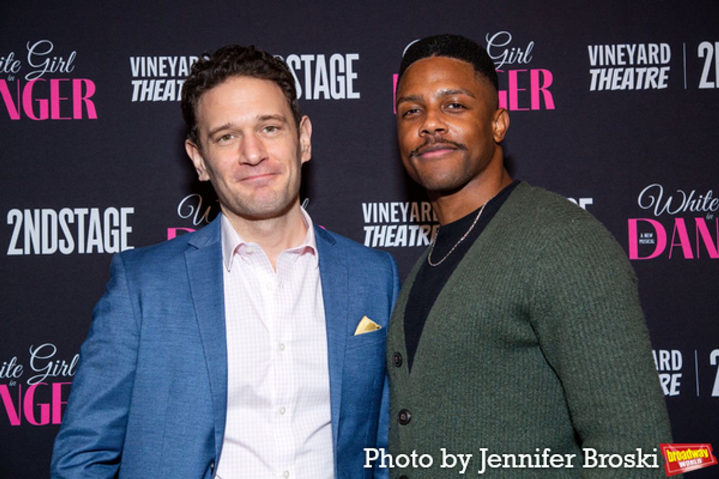 Photos: The Company of WHITE GIRL IN DANGER Meets the Press  Image