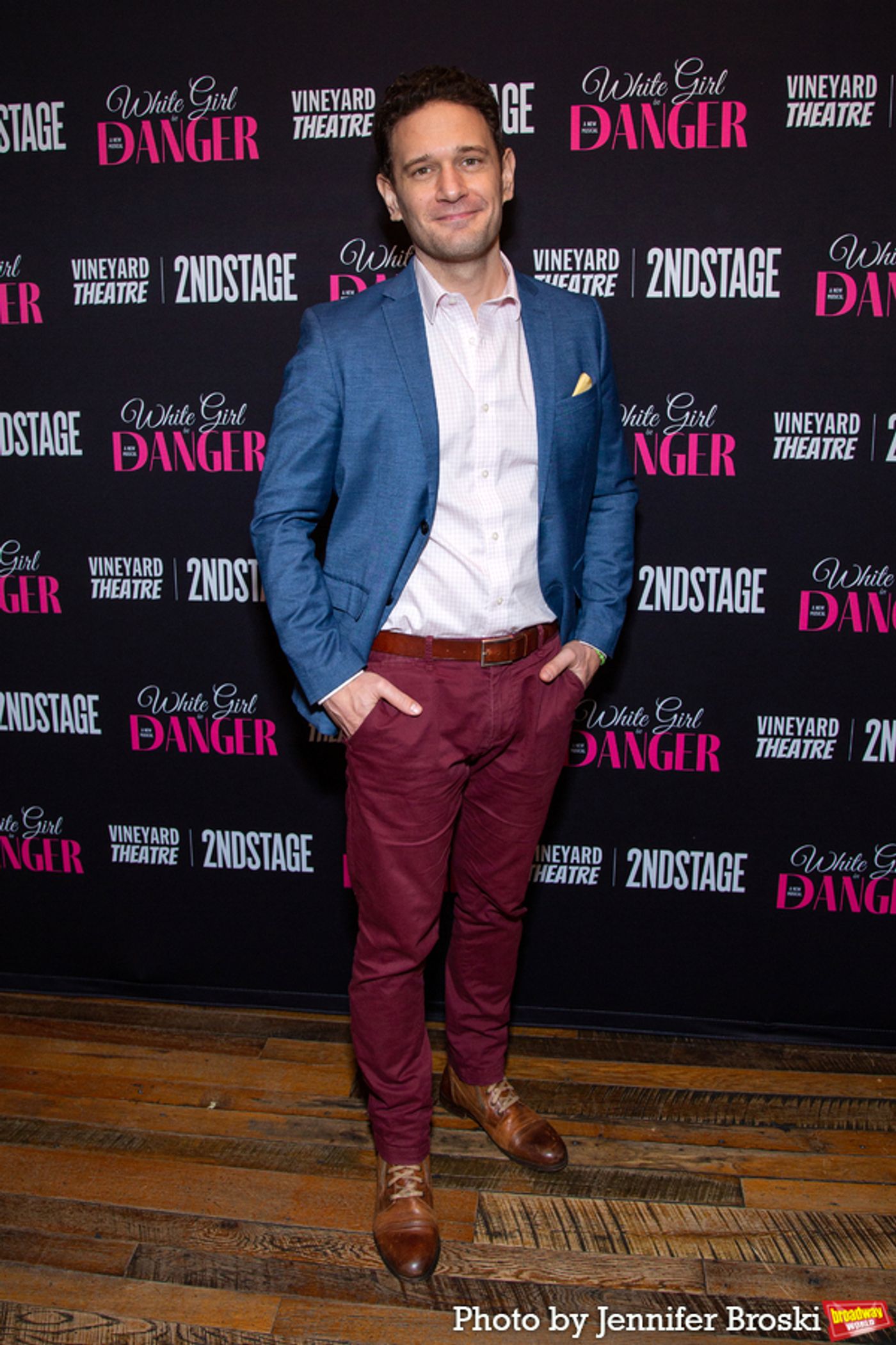 Photos: The Company of WHITE GIRL IN DANGER Meets the Press  Image