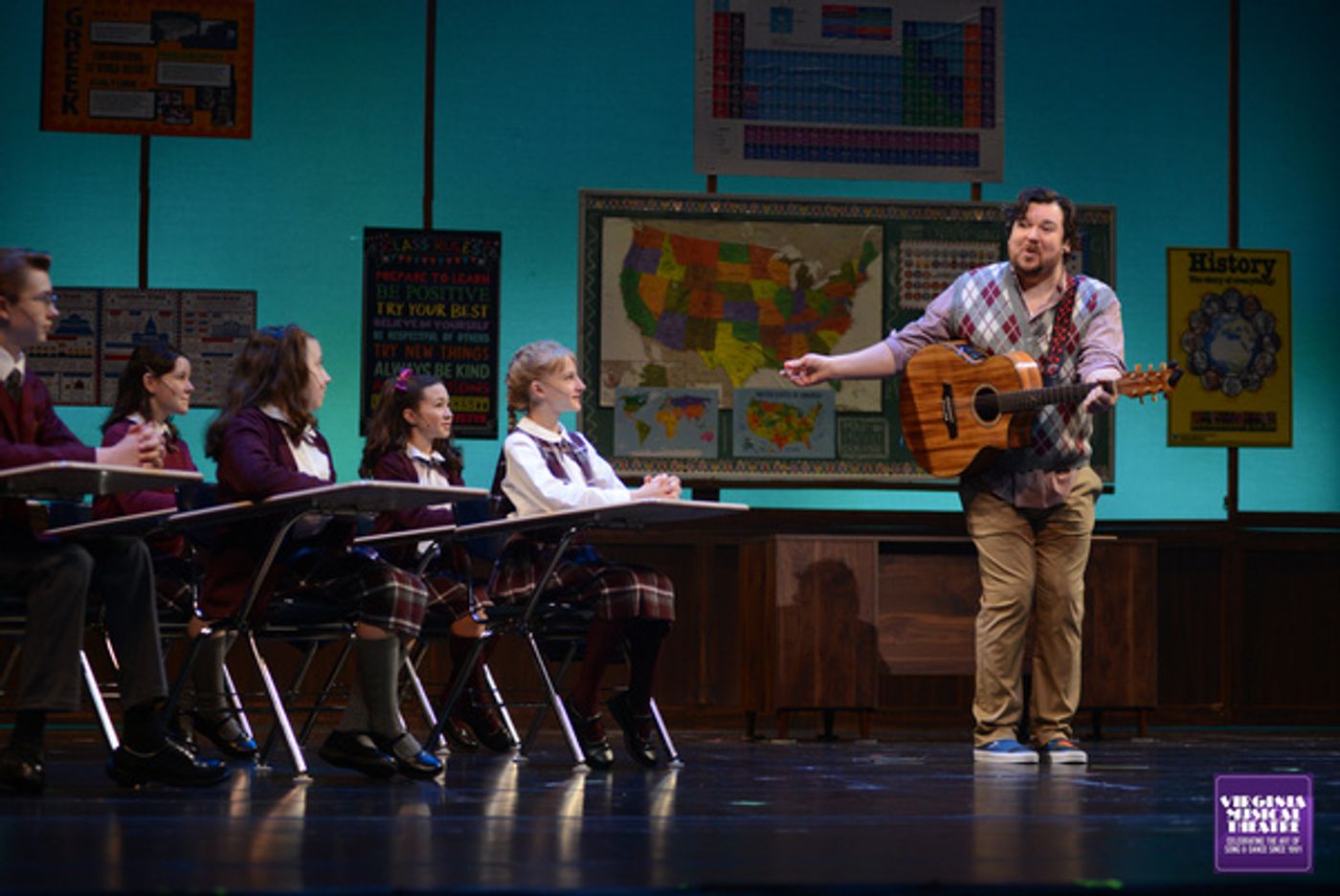 Photos: Matt Wolpe Stars in SCHOOL OF ROCK at Virginia Musical Theatre  Image