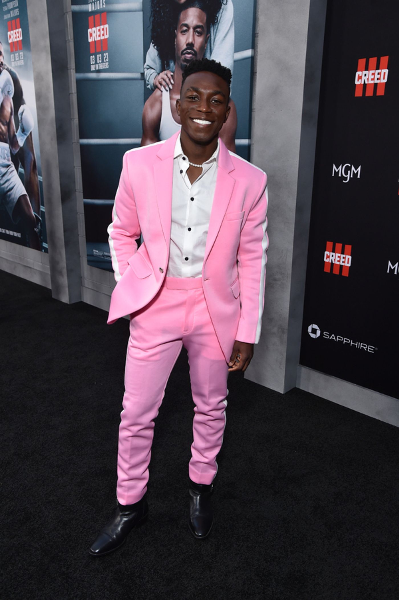 Photos: Michael B. Jordan & More Attend CREED III Premiere in L.A.  Image