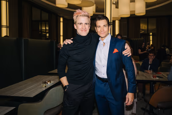 Gavin Creel, Andy Karl Photo