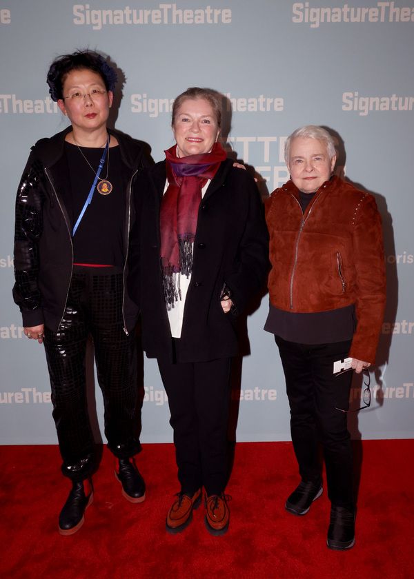 Anita Yavich, Kate Mulgrew and Paula Vogel Photo
