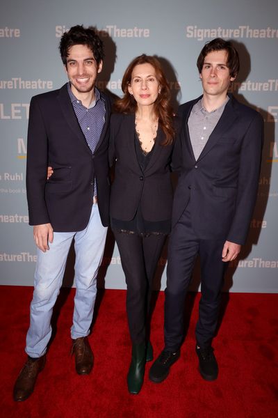 Ben Edelman, Jessica Hecht, and Zane Pais Photo