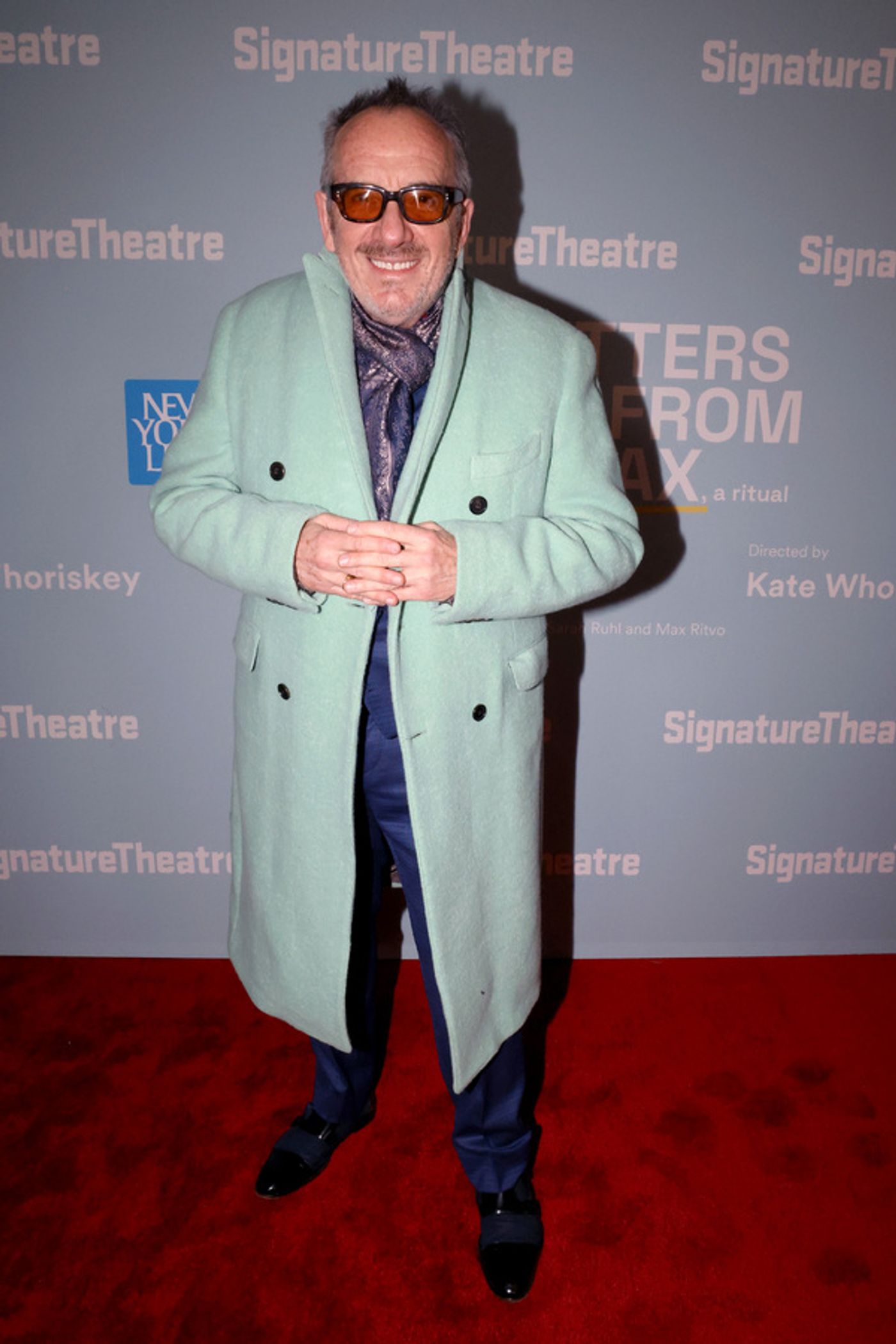 Photos: Elvis Costello, Paula Vogel, And More Turn Out For LETTERS FROM MAX Opening Night At Signature Theatre!  Image