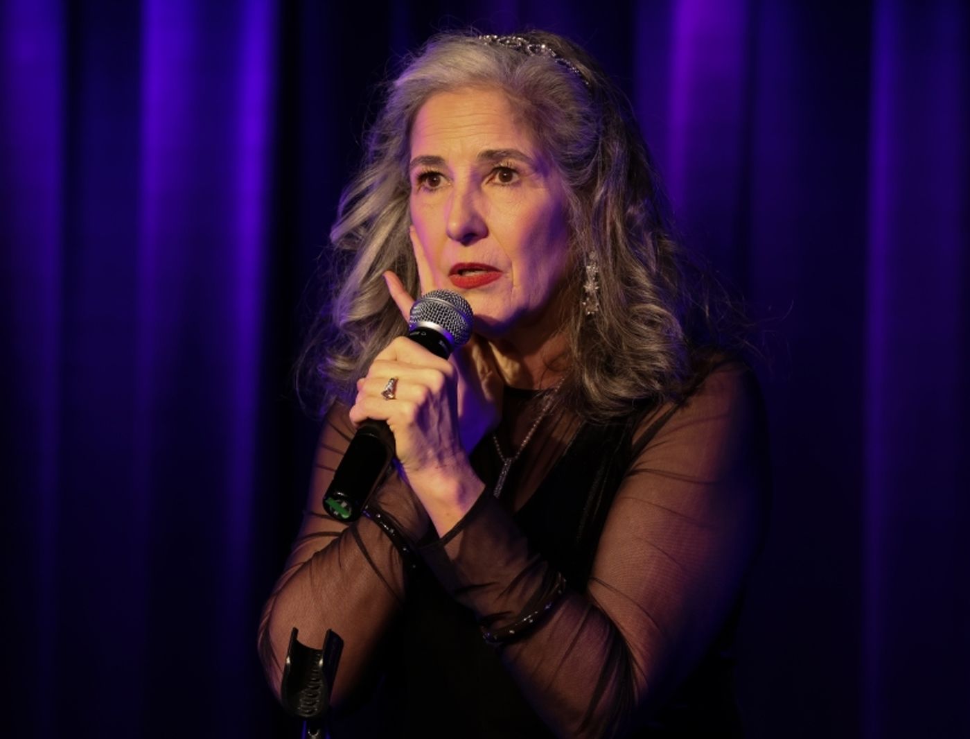 Photos: Ann Talman Encores ELIZABETH TAYLOR AND THE SHADOW OF HER SMILE at The Laurie Beechman Theatre  Image