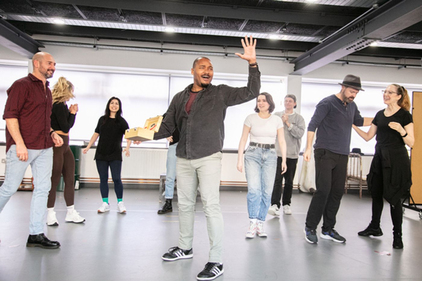 Photos: Inside Rehearsal For BONNIE & CLYDE THE MUSICAL at the Garrick Theatre  Image