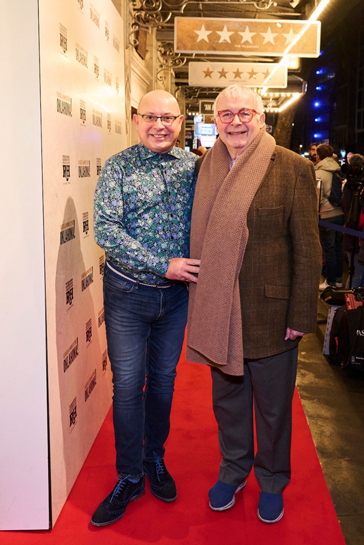 Neil Sinclair and Christopher Biggins at 