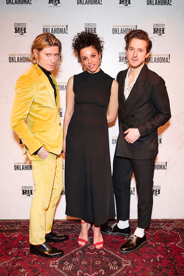 Patrick Vaill, Anoushka Lucas and Arthur Darvill Photo
