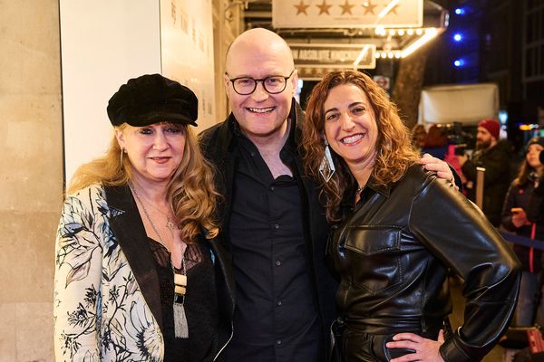 Sonia Friedman, Michael Harrison and Eva Price Photo