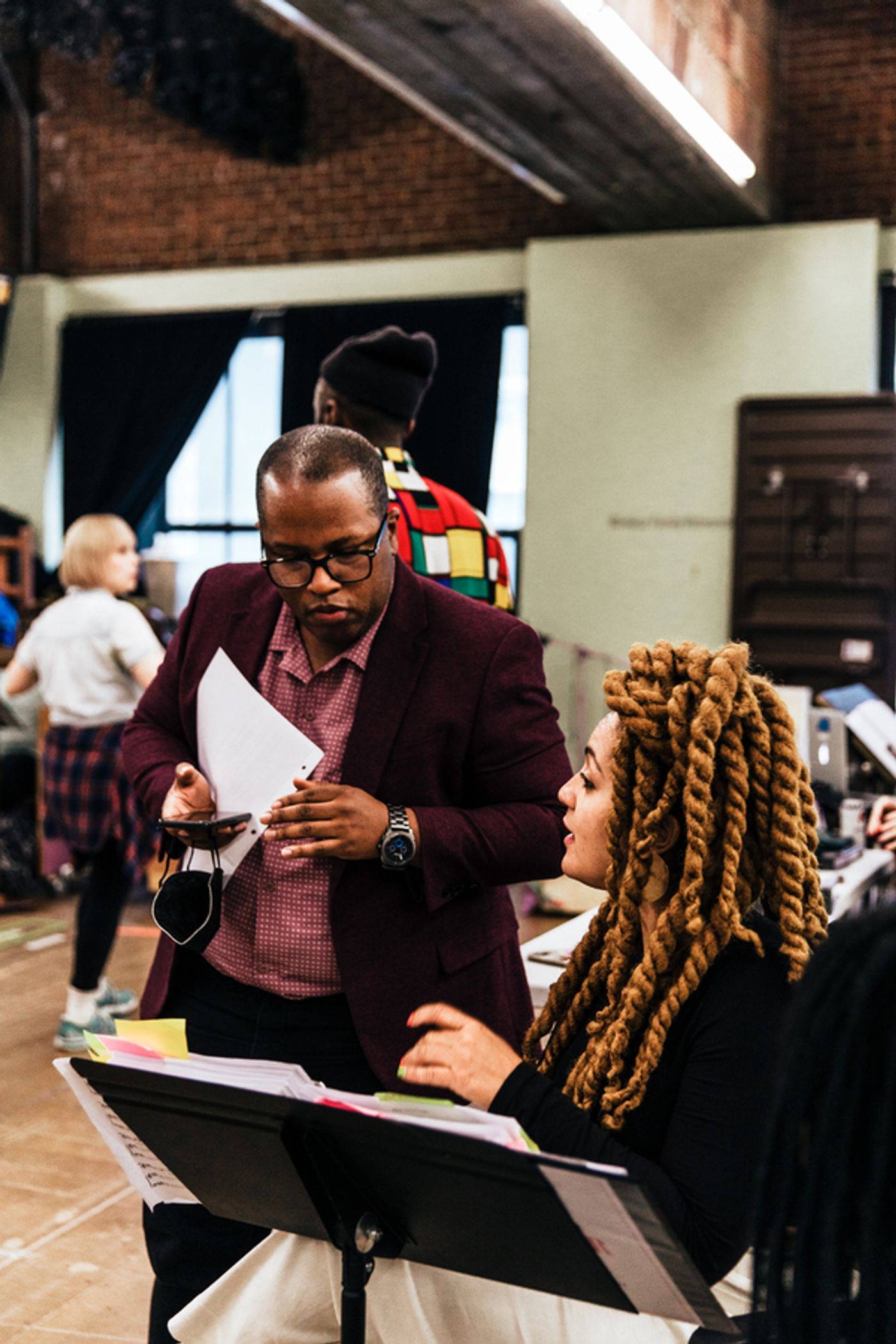 Photos: Go Inside Rehearsals for Michael R. Jackson's WHITE GIRL IN DANGER  Image