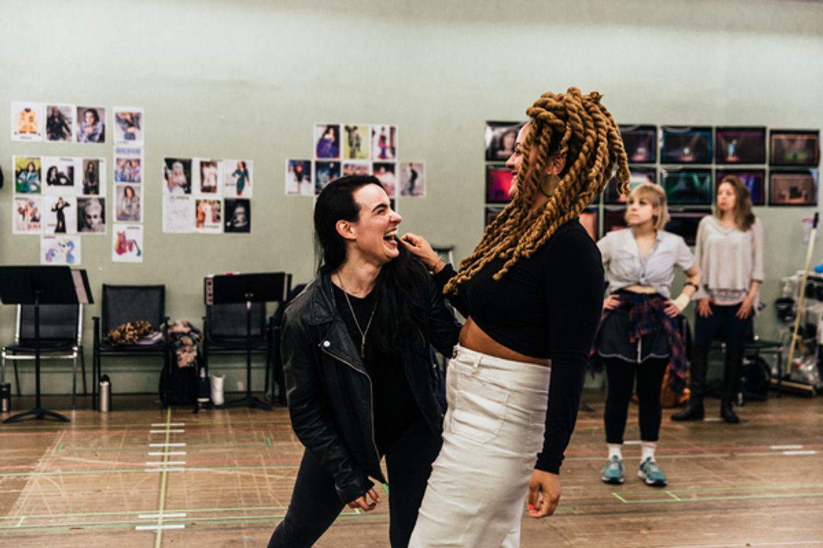 Molly Hager, Lileana Blain-Cruz  at 