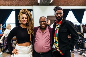 Lileana Blain-Cruz, Michael R. Jackson, Raja Feather Kelly  Photo