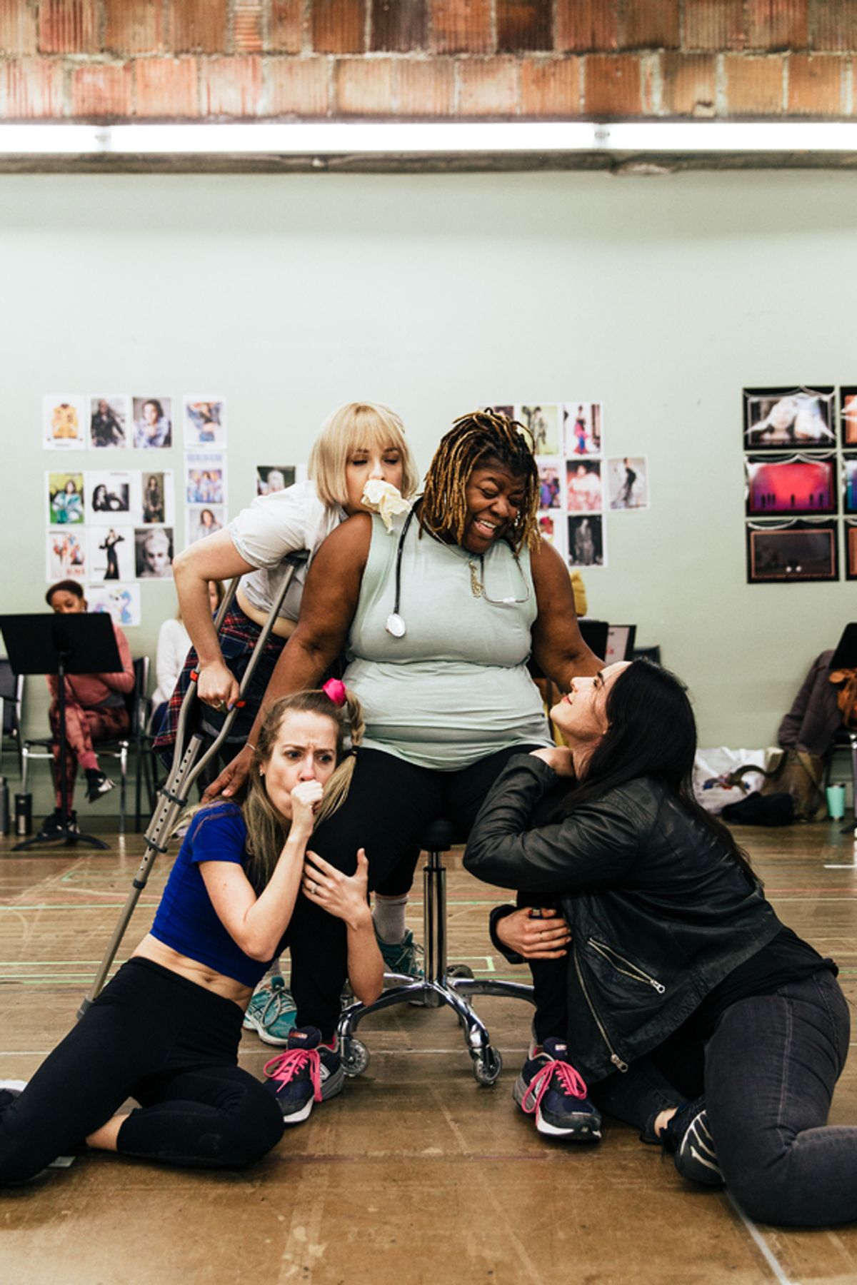 Alyse Alan Louis, Lauren Marcus, Tarra Conner Jones, Molly Hager at 