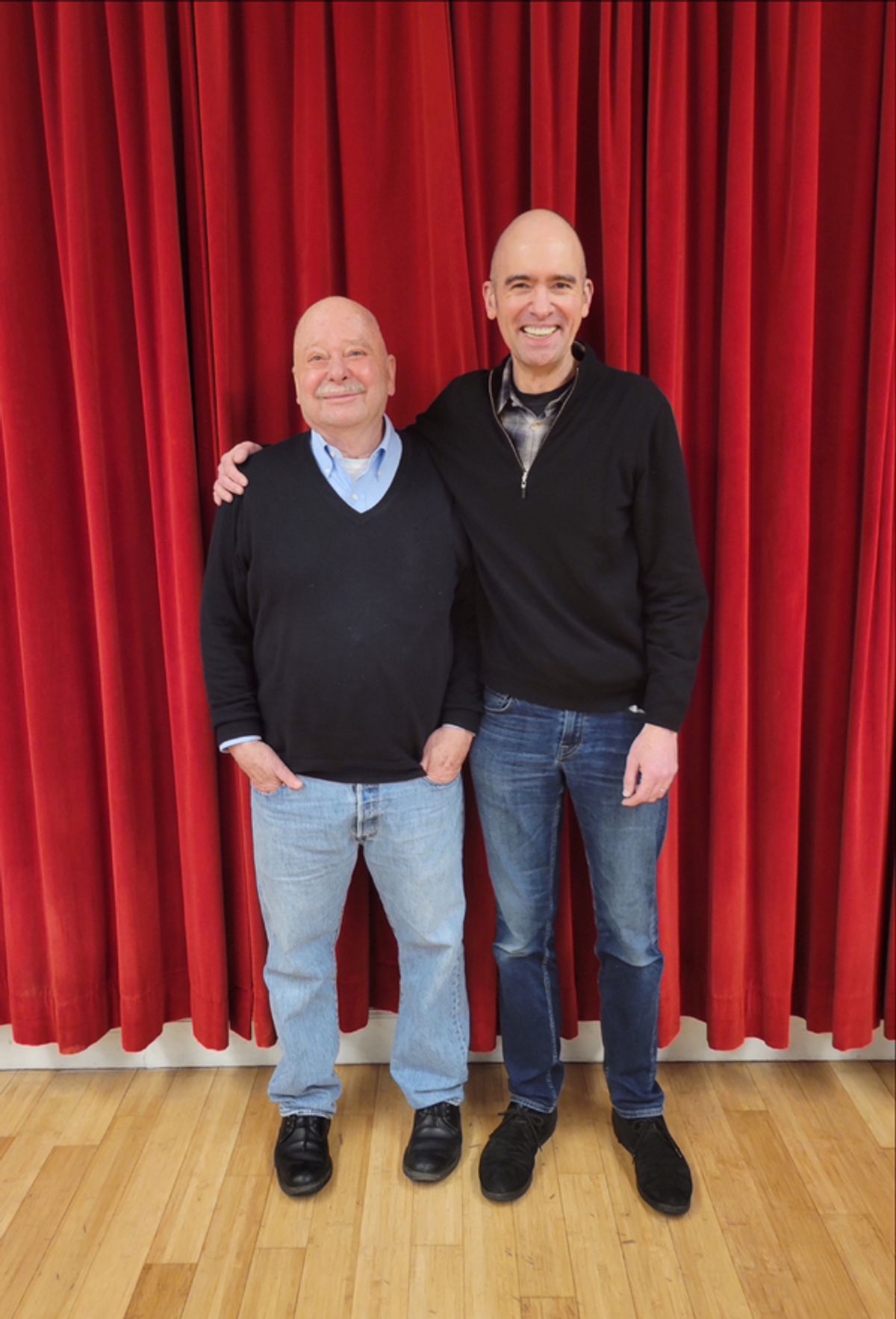 Jack Heifner, David Kirshenbaum at 