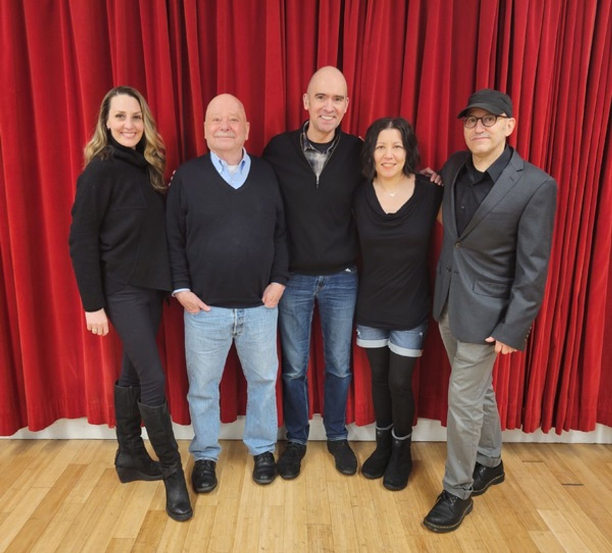 Shannon Lewis, Jack Heifner, David Kirshenbaum, Deborah Abramson, Will Pomerantz at 