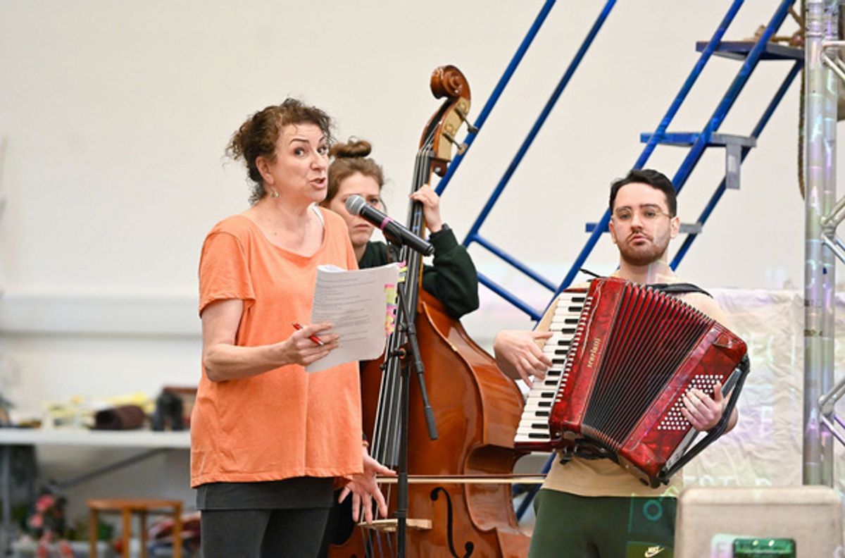 Kim Ismay, Christina Gordon and Isaac Savage  at 