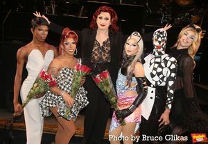 RuPaul Drag Race Season 15 stars Luxx Noir London, Jax, Jinkx Monsoon as "Mama Morton", Amethyst, Robin Fierce and Marcia Marcia Marcia @ BroadwayWorld RuPaul Drag Race Season 15 stars Luxx Noir London, Jax, Jinkx Monsoon as "Mama Morton Photo