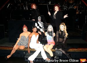 RuPaul Drag Race Season 15 stars Luxx Noir London, Jax, R. Lowe as "Mary Sunshine", J Photo