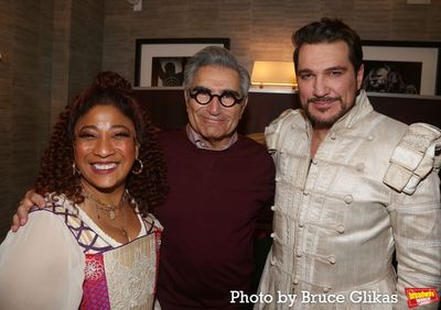 Melanie La Barrie, Eugene Levy and Paulo Szot  Photo