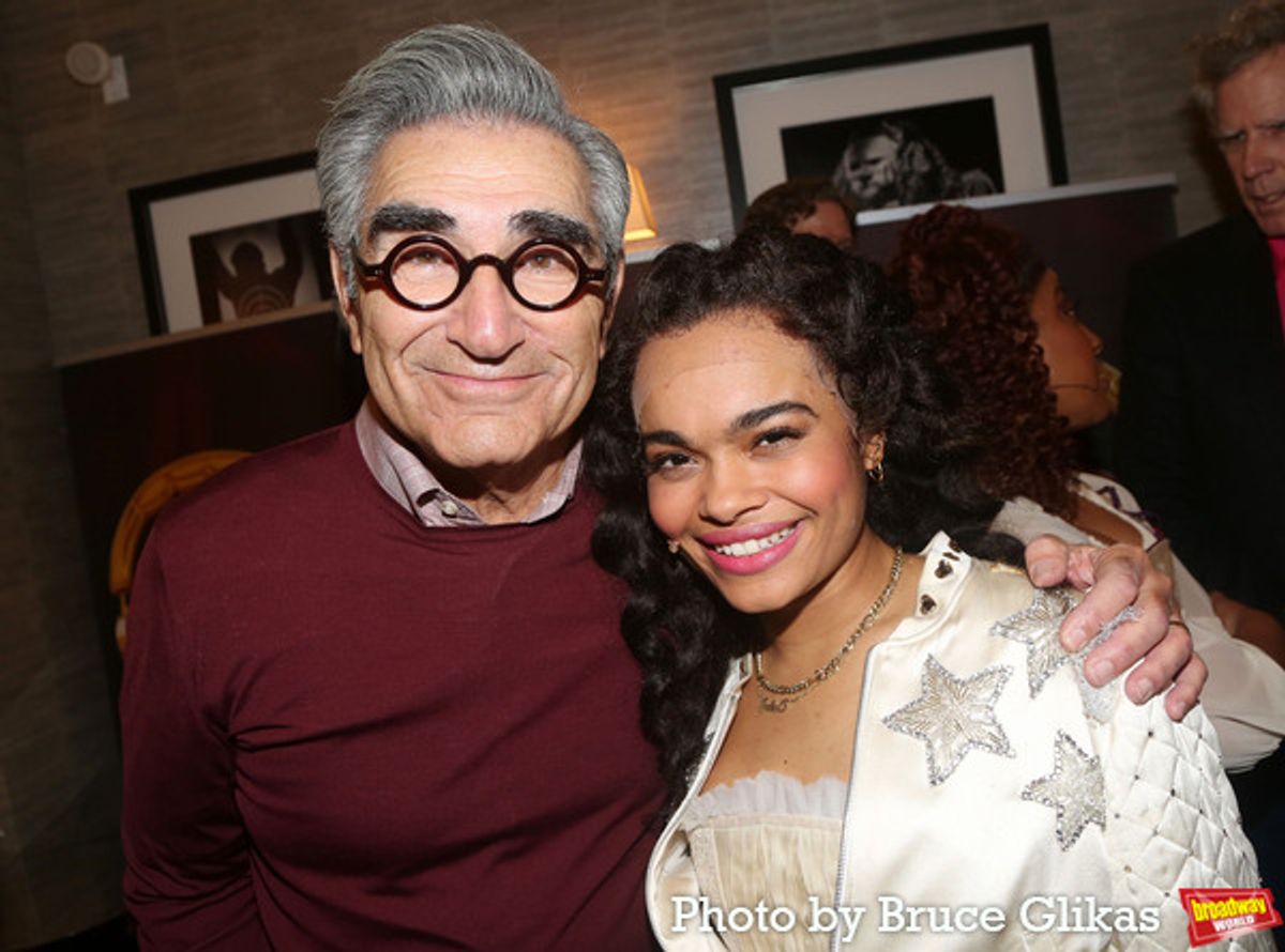 Eugene Levy and Lorna Courtney at 