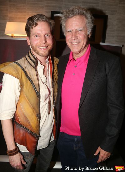 Stark Sands and Will Ferrell  Photo