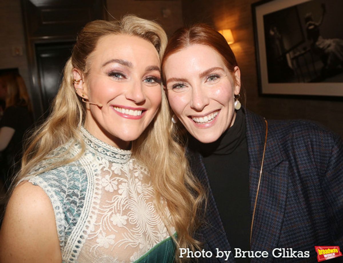 Betsy Wolfe and Sarah Levy at 