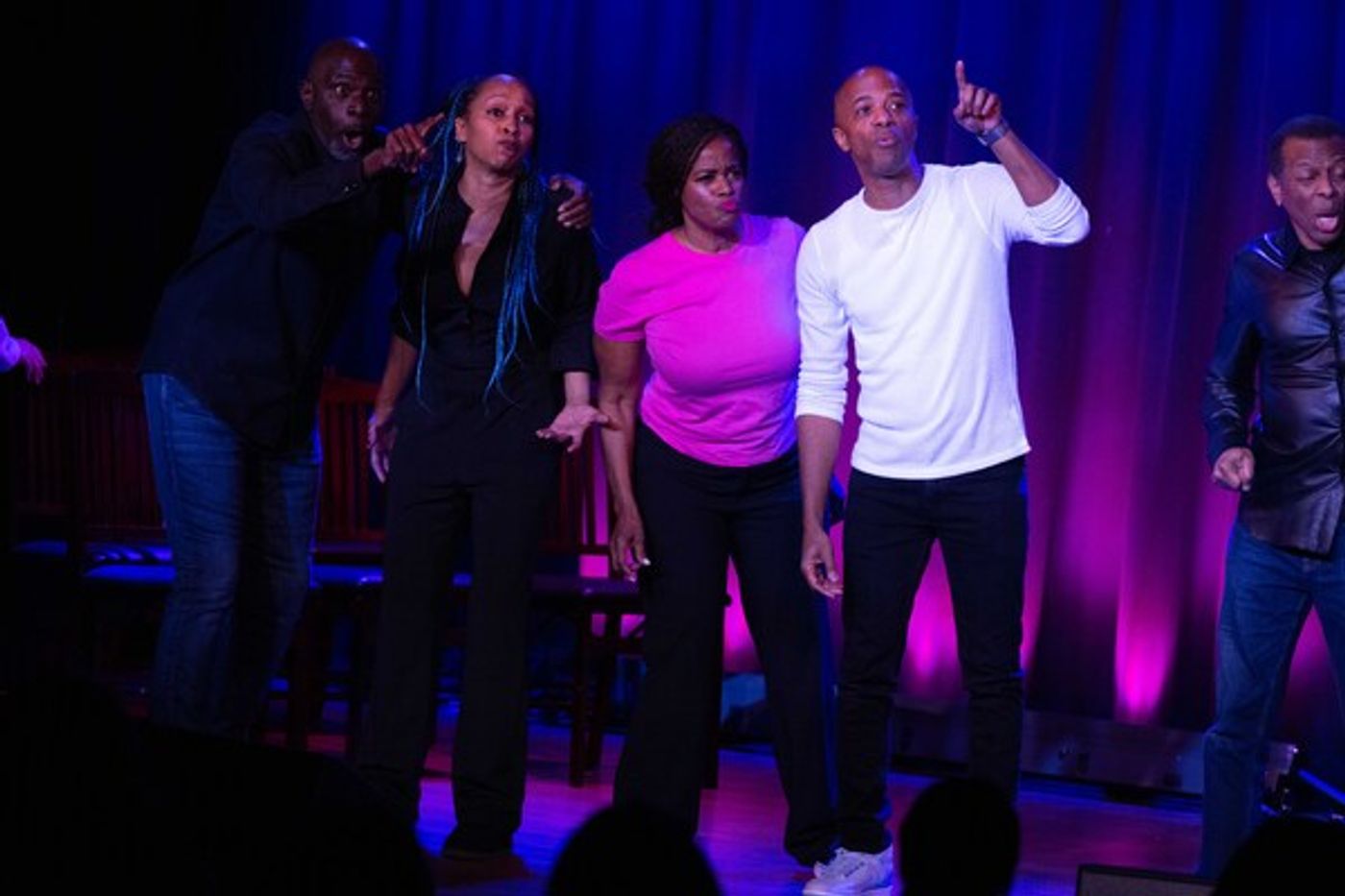 Photos: THE BLACK VERSION Improv Show Makes Its NYC Debut! Photos: THE BLACK VERSION Improv Show Makes Its NYC Debut! Image