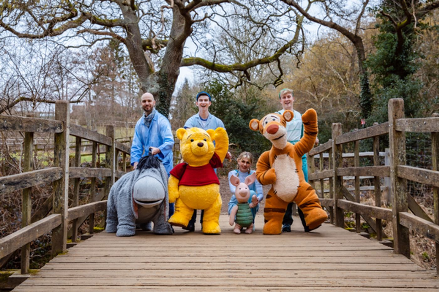 Photos/Video: The UK Cast of WINNIE THE POOH Visits Hundred Acre Wood  Image