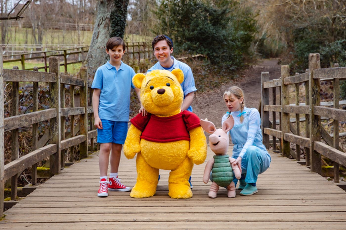 Photos/Video: The UK Cast of WINNIE THE POOH Visits Hundred Acre Wood  Image