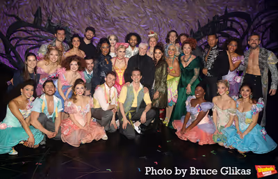 Glenn Close and the cast of "Bad Cinderella" including Linedy Genao, Carolee Carmello Photo