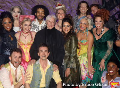 Glenn Close & the cast of "Bad Cinderella" including Linedy Genao, Carolee Carmello,  Photo