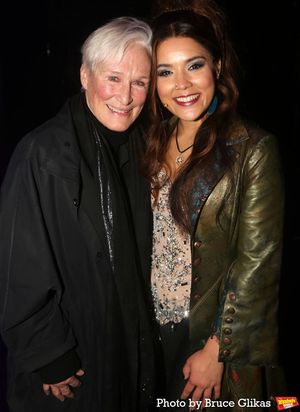 Glenn Close and Linedy Genao  Photo