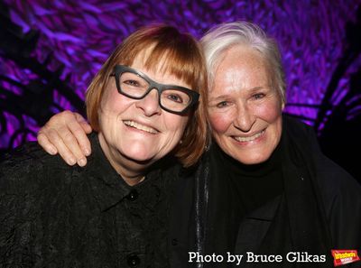 Kristen Blodgette and Glenn Close   Photo