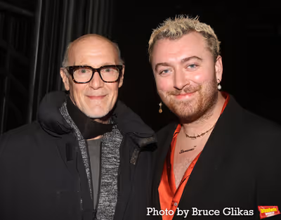 Producer Neil Meron and Sam Smith Photo