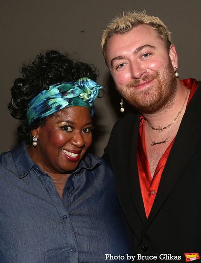 NaTasha Yvette Williams and Sam Smith Photo