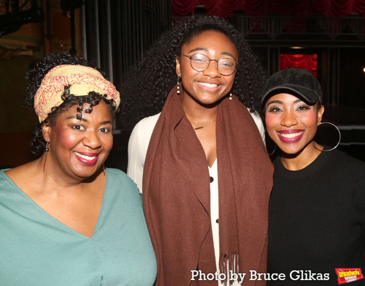 NaTasha Yvette Williams, Samara Joy and Adriana Hicks at 