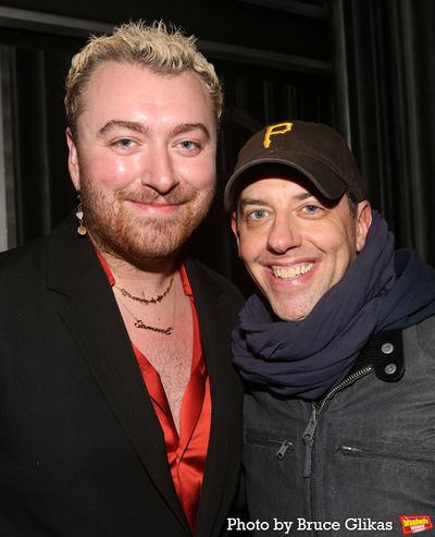 Sam Smith and Christian Borle Photo