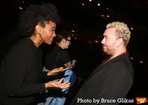 Adrianna Hicks and Sam Smith @ BroadwayWorld Adrianna Hicks and Sam Smith Photo