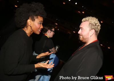 Adrianna Hicks and Sam Smith  Photo